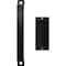 Ekena Millwork 11" Pull Handle & 6" Flush Pull for 2 1/4" Doors, Black GB6001PP5116BL - alternate 1